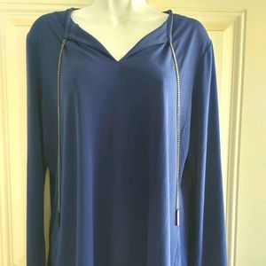 Ivanka Trump blouse with silver chain